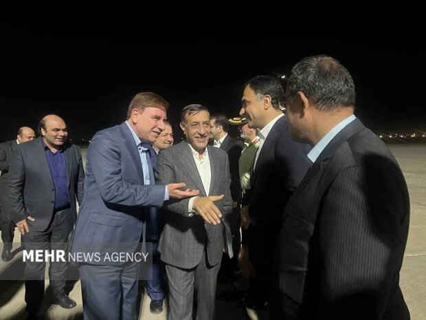 معاون رئیس جمهور وارد بوشهر شد