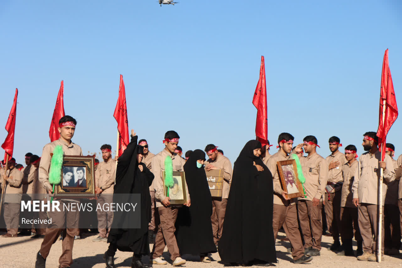 تشریح فعالیت‌های قرارگاه مرکزی ۵۰۰۰ خادم شهدا در راهیان نور