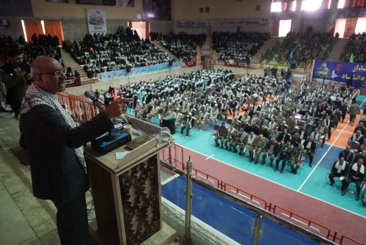 تجلیل استاندار کرمانشاه از نقش بسیج در امنیت، مقاومت و سازندگی کشور