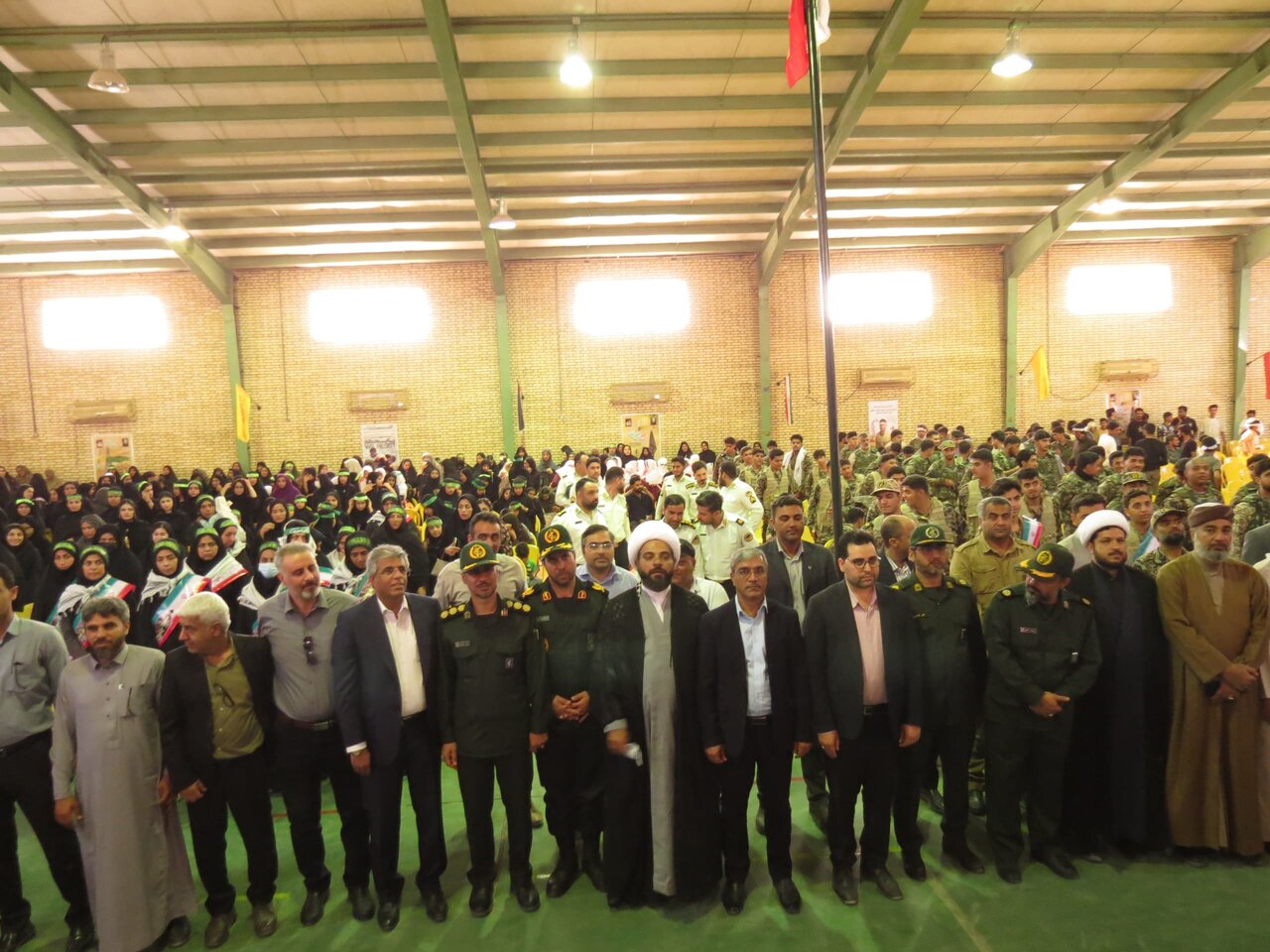 همایش اقتدار بسیجیان بندرخمیر