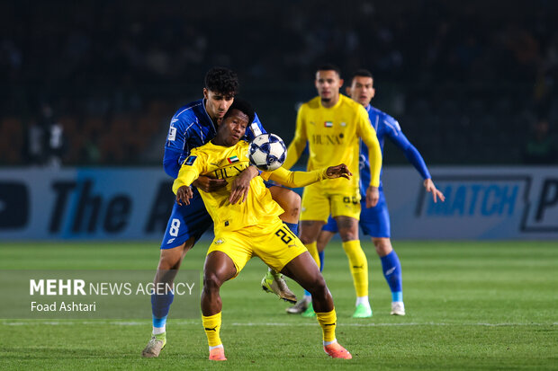 دیدار تیم ‌های فوتبال استقلال و الوصل امارات