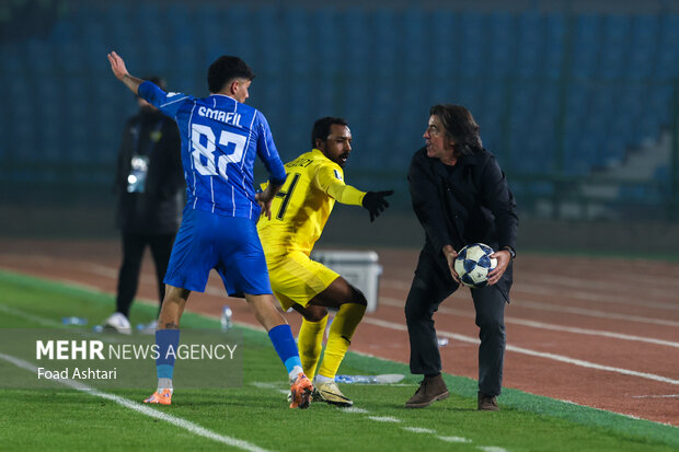 دیدار تیم ‌های فوتبال استقلال و الوصل امارات