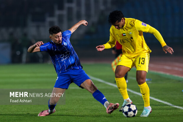 دیدار تیم ‌های فوتبال استقلال و الوصل امارات
