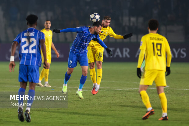 دیدار تیم ‌های فوتبال استقلال و الوصل امارات