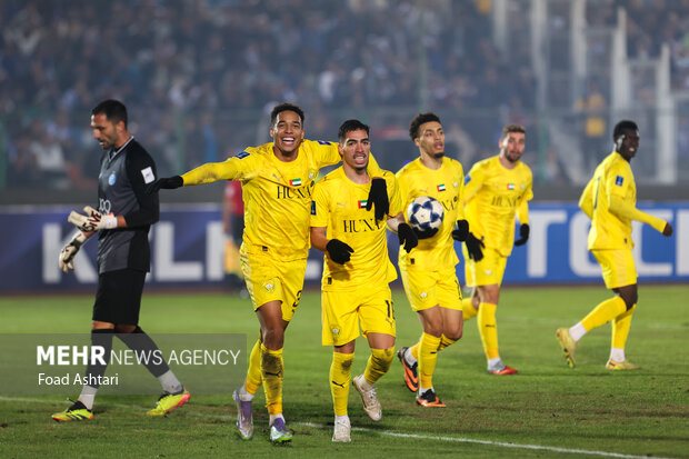 دیدار تیم ‌های فوتبال استقلال و الوصل امارات