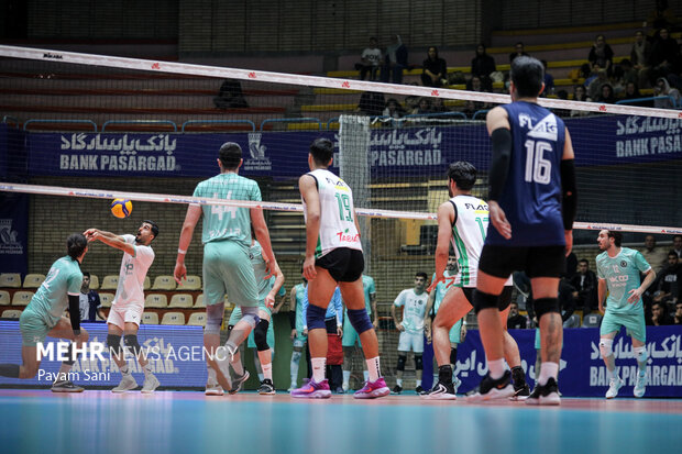 هفته دوم لیگ برتر والیبال؛ پیکان - طبیعت