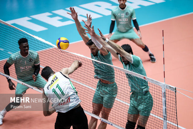 هفته دوم لیگ برتر والیبال؛ پیکان - طبیعت