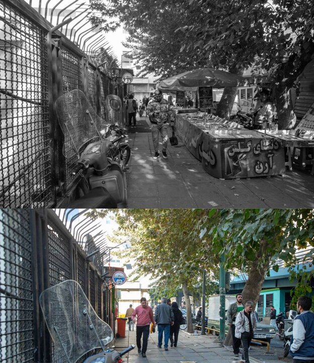 پیادهراه علاءالدین پس از سالها بازگشایی شد