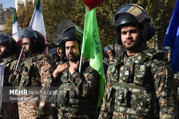 رزمایش اقتدار بسیجیان مشهد