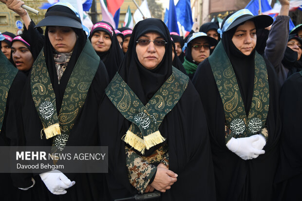 رزمایش اقتدار بسیجیان مشهد