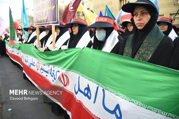 رزمایش اقتدار بسیجیان مشهد