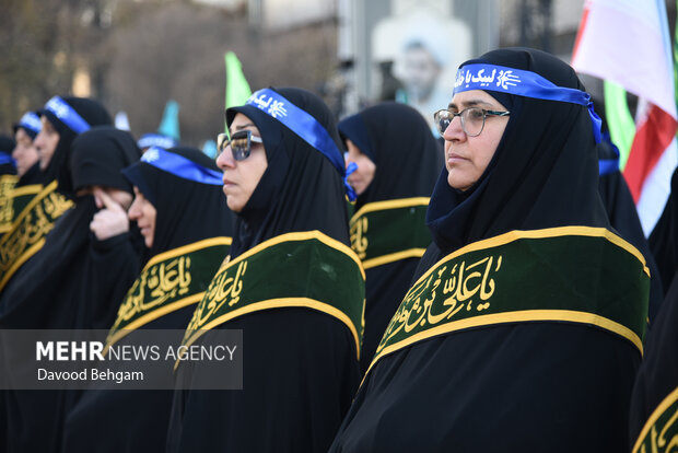 رزمایش اقتدار بسیجیان مشهد