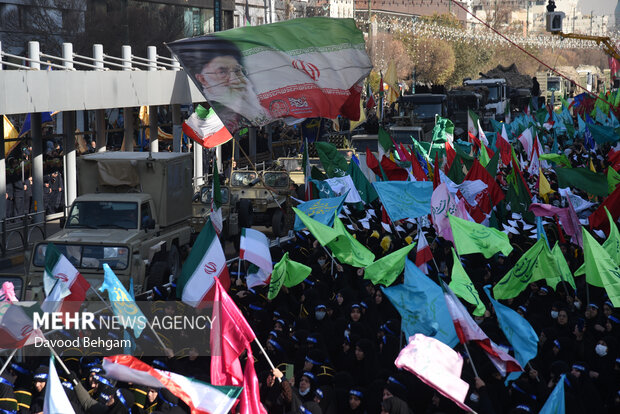 رزمایش اقتدار بسیجیان مشهد