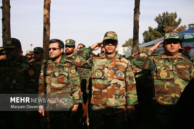 گلباران مزارشهدا به مناسبت هفته بسیج در بجنورد