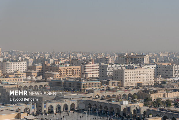 آلودگی هوای مشهد
