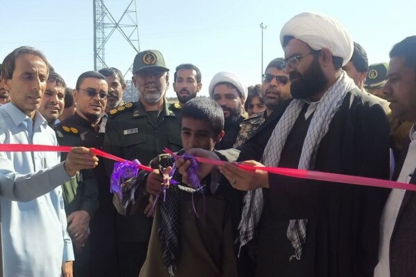 افتتاح مدرسه خیرساز در روستا احمدآباد دلگان