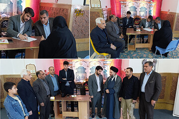 میز خدمت قضایی در نماز جمعه سرپل‌ذهاب دایر شد