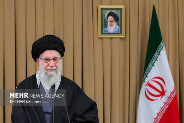 سخنرانی تلویزیونی رهبر معظم انقلاب اسلامی خطاب به ملت ایران