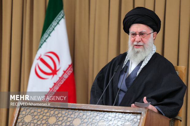 سخنرانی تلویزیونی رهبر معظم انقلاب اسلامی خطاب به ملت ایران