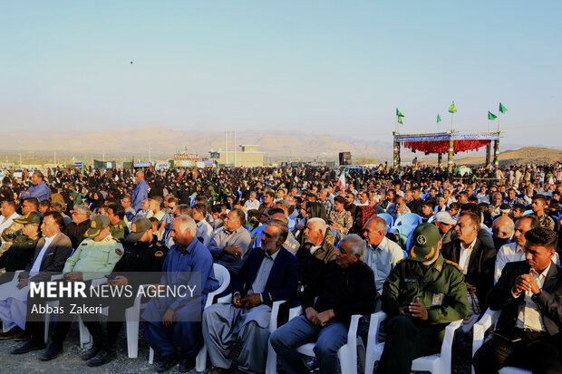 تشییع و خاکسپاری شهید گمنام در شهر بیکاه رودان