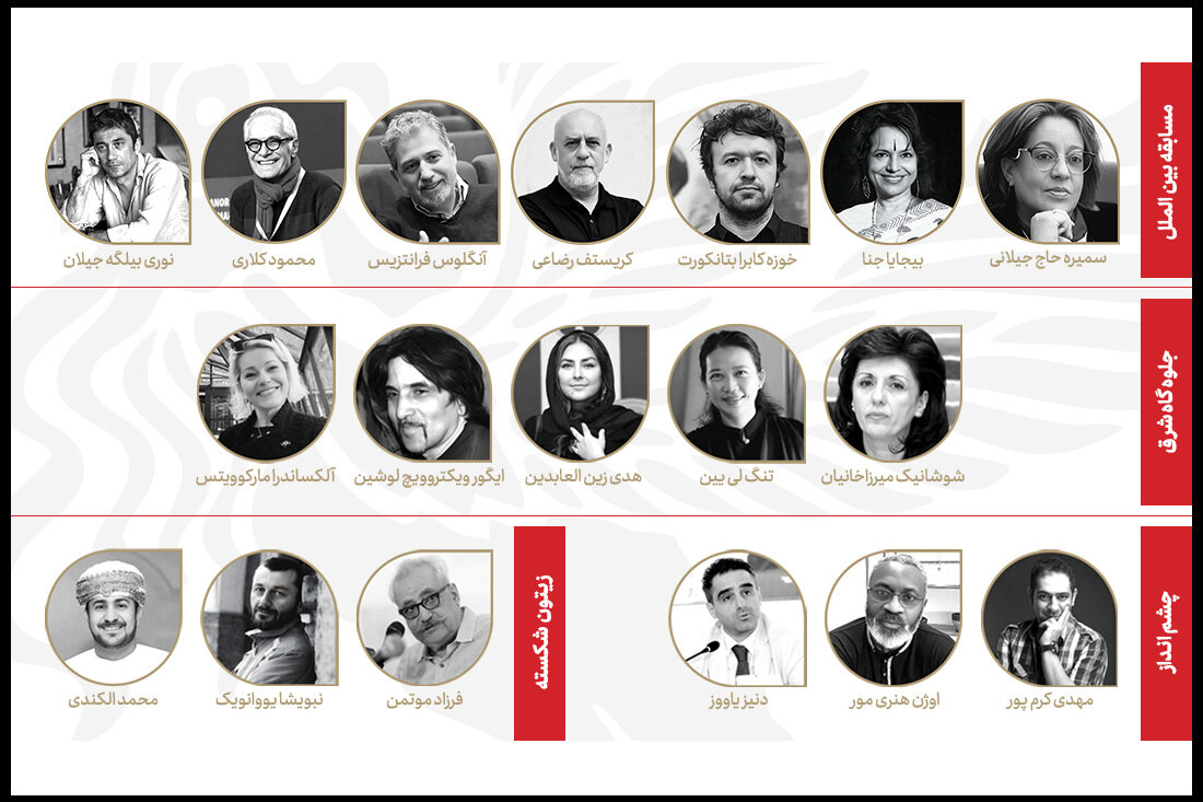 كارگردان،داوران،جشنواره،فيلم،ايران،مدير،فجر،جهاني