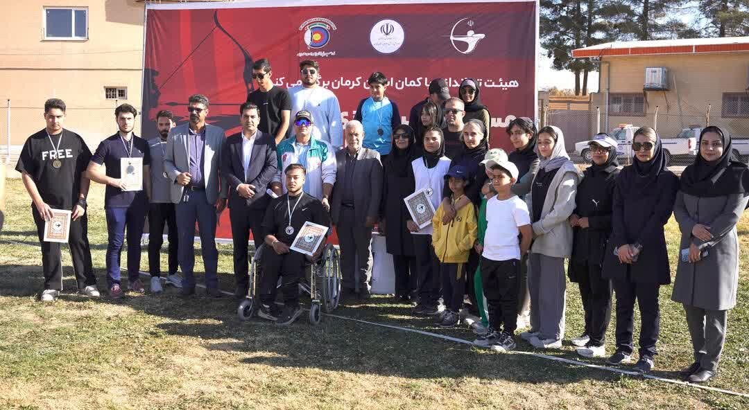 مسابقات تیراندازی با کمان استان کرمان با معرفی نفرات برتر پایان یافت