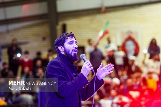 گردهمایی بسیجیان قم به مناسبت هفته بسیج