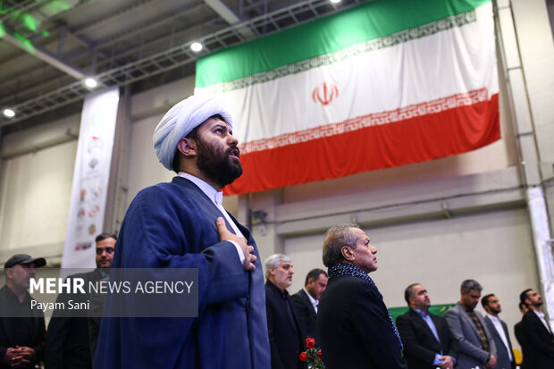 گرامیداشت هفته بسیج در دارالشهدا تهران