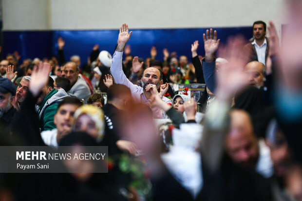 گرامیداشت هفته بسیج در دارالشهدا تهران