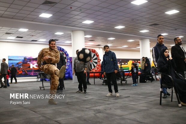 گرامیداشت هفته بسیج در دارالشهدا تهران