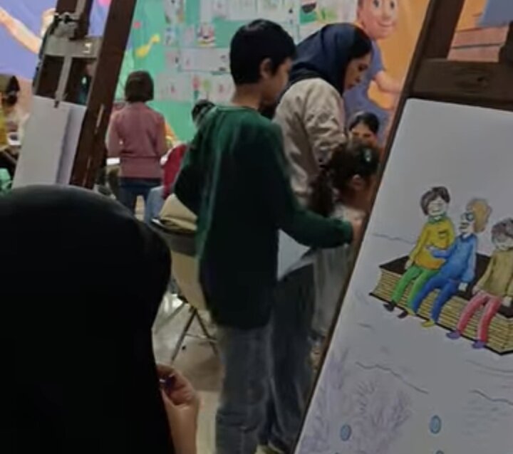 کتاب، محور تعامل والد و کودک در رویداد اصفهان