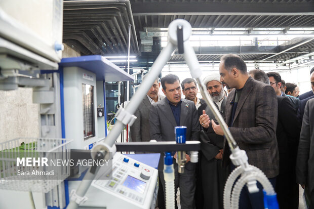 بازدید معاون علمی و فناوری رئیس‌جمهور از پارک علم و فناوری مشهد