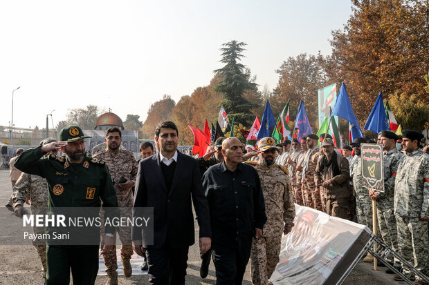 اجتماع بزرگ بسیجیان "فاتحا بیت المقدس ۳"