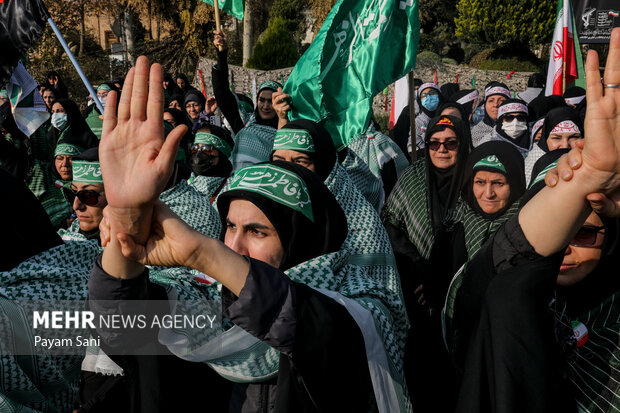 اجتماع بزرگ بسیجیان "فاتحا بیت المقدس ۳"