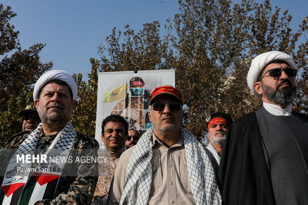 اجتماع بزرگ بسیجیان "فاتحا بیت المقدس ۳"