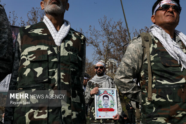 اجتماع بزرگ بسیجیان "فاتحا بیت المقدس ۳"