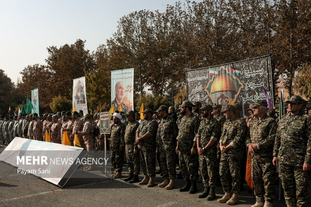 اجتماع بزرگ بسیجیان "فاتحا بیت المقدس ۳"
