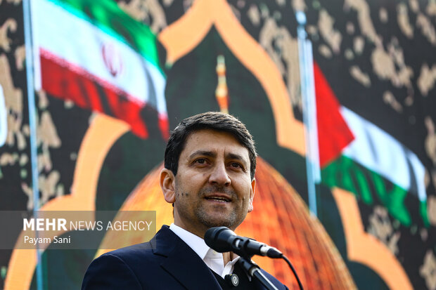 اجتماع بزرگ بسیجیان "فاتحا بیت المقدس ۳"