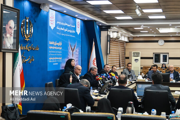 نشست خبری رئیس سازمان بهزیستی کشور