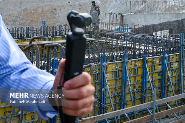 بازدید وزیر راه و شهرسازی از کنارگذر آزادراه شمالی کرج