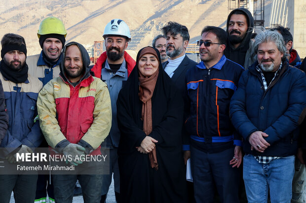 بازدید وزیر راه و شهرسازی از کنارگذر آزادراه شمالی کرج