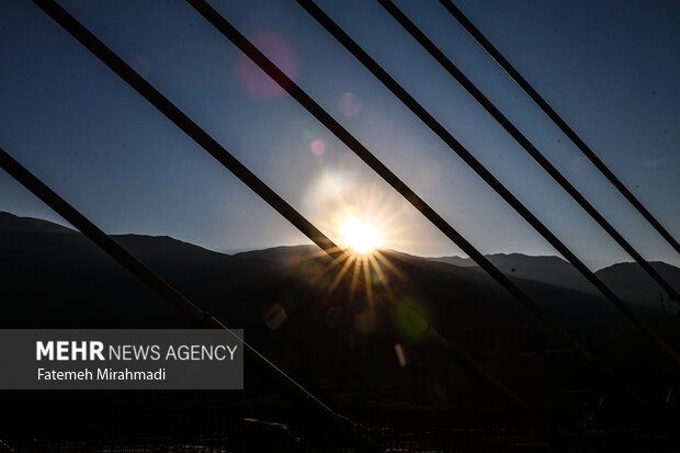 بازدید وزیر راه و شهرسازی از کنارگذر آزادراه شمالی کرج