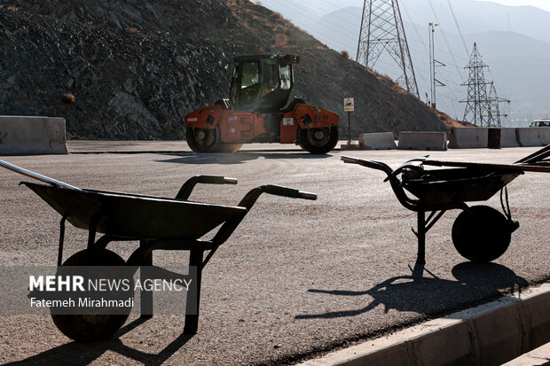 بازدید وزیر راه و شهرسازی از کنارگذر آزادراه شمالی کرج