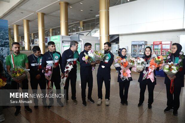 مراسم استقبال از قهرمانان المپیک 2025 ژاپن در مشهد