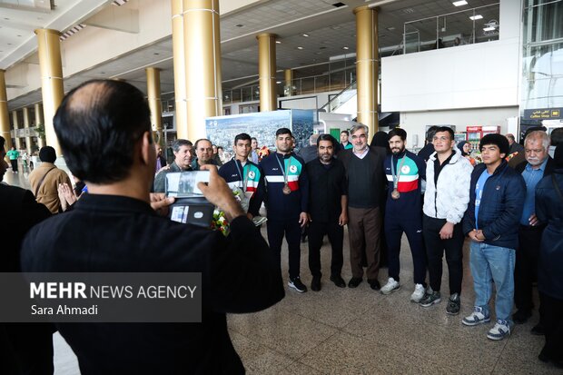 مراسم استقبال از قهرمانان المپیک 2025 ژاپن در مشهد