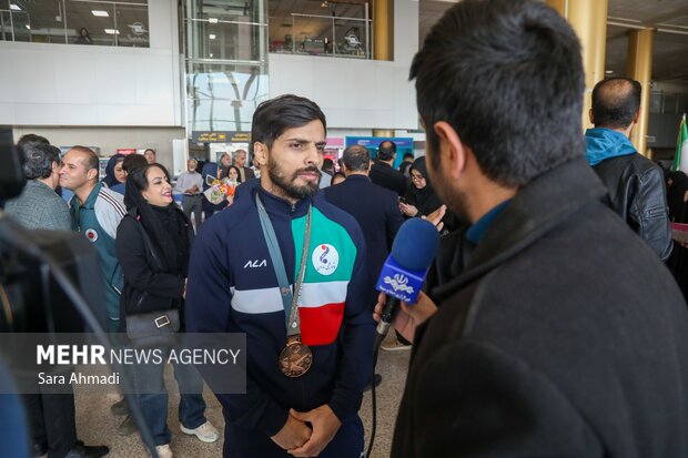 مراسم استقبال از قهرمانان المپیک 2025 ژاپن در مشهد