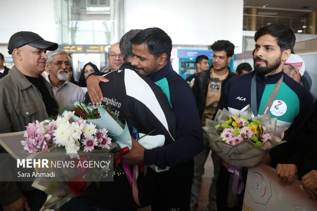 مراسم استقبال از قهرمانان المپیک 2025 ژاپن در مشهد