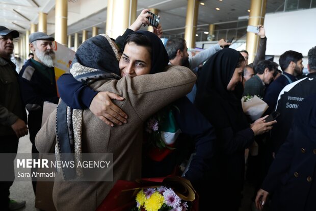 مراسم استقبال از قهرمانان المپیک 2025 ژاپن در مشهد