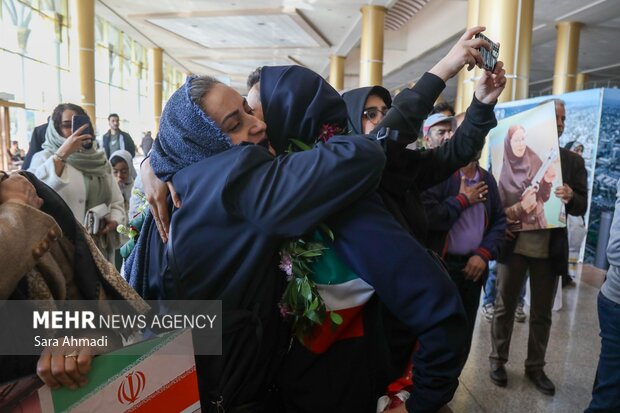 مراسم استقبال از قهرمانان المپیک 2025 ژاپن در مشهد