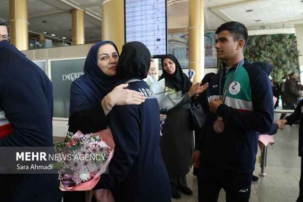 مراسم استقبال از قهرمانان المپیک 2025 ژاپن در مشهد